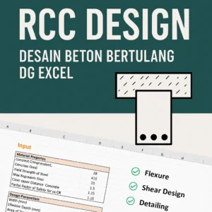 RCC Design - Desain Beton Bertulang dg Excel