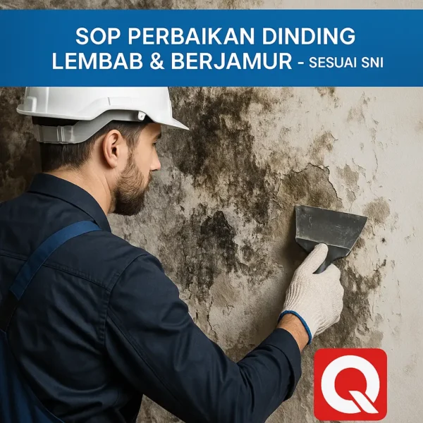 SOP Perbaikan Dinding Lembab Berjamur (SNI)
