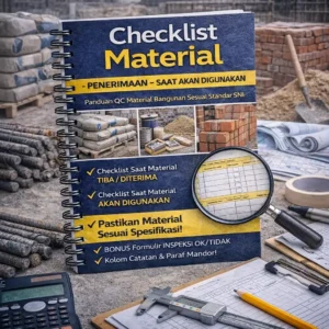 Checklist Material Proyek - Material Terkontrol