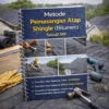 Metode Pemasangan Atap Shingle (Bitumen) - Sesuai SNI
