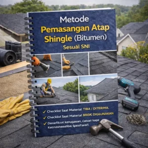 Metode Pemasangan Atap Shingle (Bitumen) - Sesuai SNI