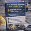 SOP Mandor & Tukang Profesional — Stop Proyek Bocor dari Orang Dalam
