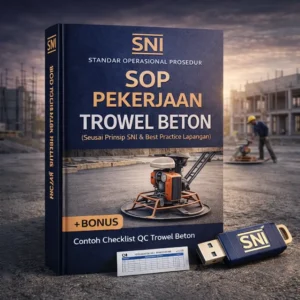 SOP Pekerjaan Trowel Beton