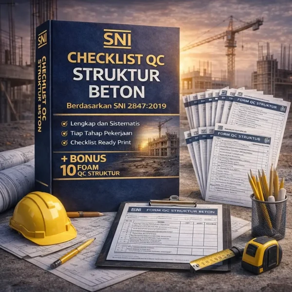 Checklist QC Struktur Beton (Enterprise Edition) – SNI 2847:2019