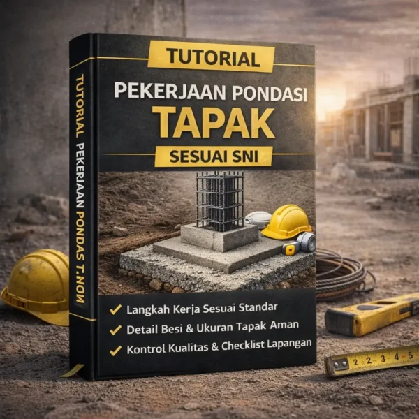 Tutorial Pekerjaan Pondasi Tapak - Sesuai SNI