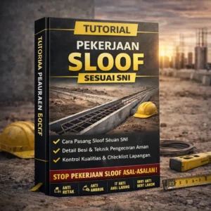 Tutorial Pekerjaan Sloof Beton Bertulang - Sesuai SNI
