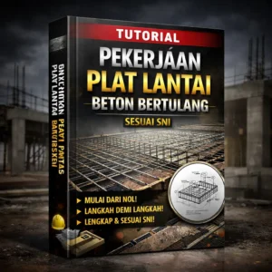 Tutorial Pekerjaan Plat Lantai Beton Bertulang - Sesuai SNI
