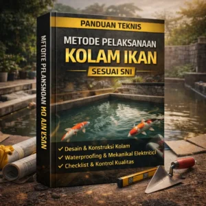 Metode Pelaksanaan Kolam Ikan - Sesuai SNI