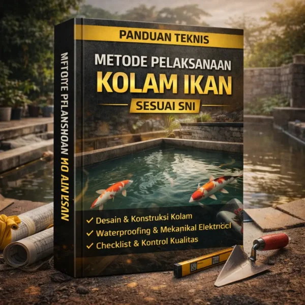 Metode Pelaksanaan Kolam Ikan - Sesuai SNI