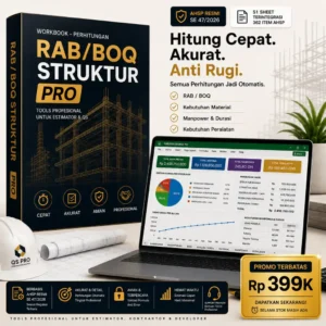 Workbook - Perhitungan RAB/BOQ Struktur