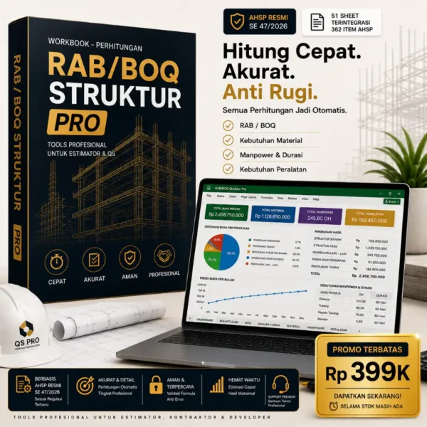 Workbook - Perhitungan RAB/BOQ Struktur