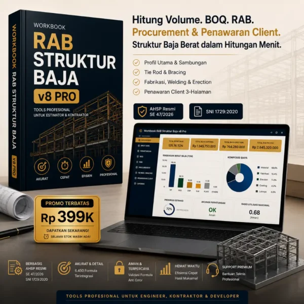 Workbook - RAB Struktur Baja