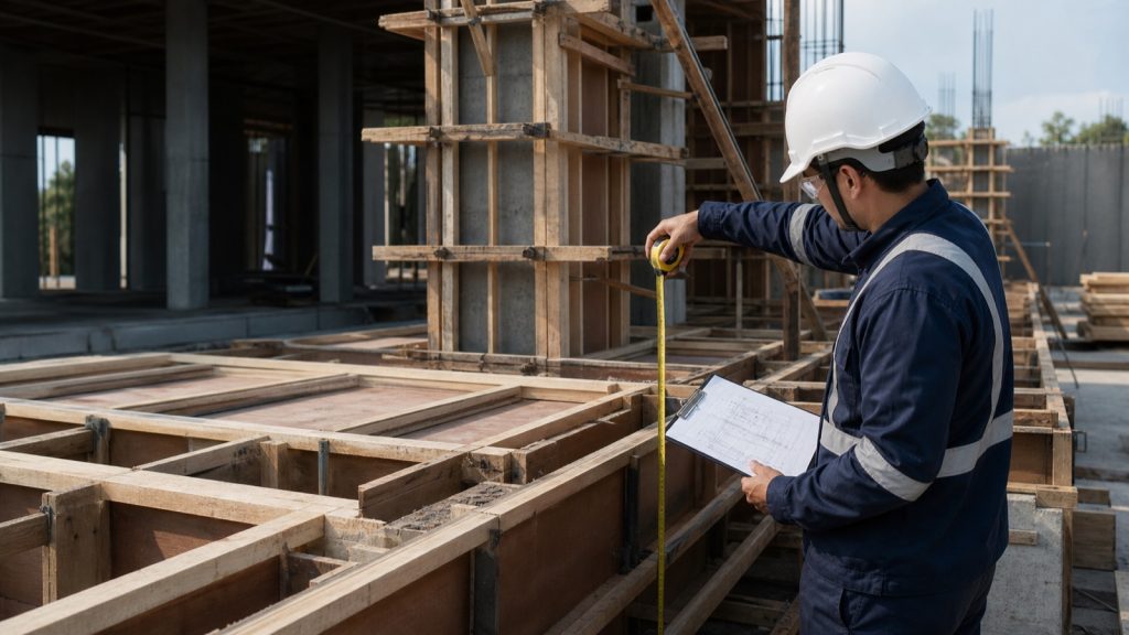 Cara Menghitung Luas Bekisting Kolom, Balok, dan Pelat — QS Services