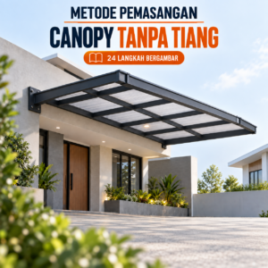 Metode Pemasangan Canopy Tanpa Tiang